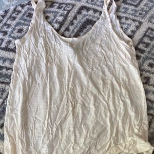 H&M, Off-white tank top, Gently used, 100% Cotton